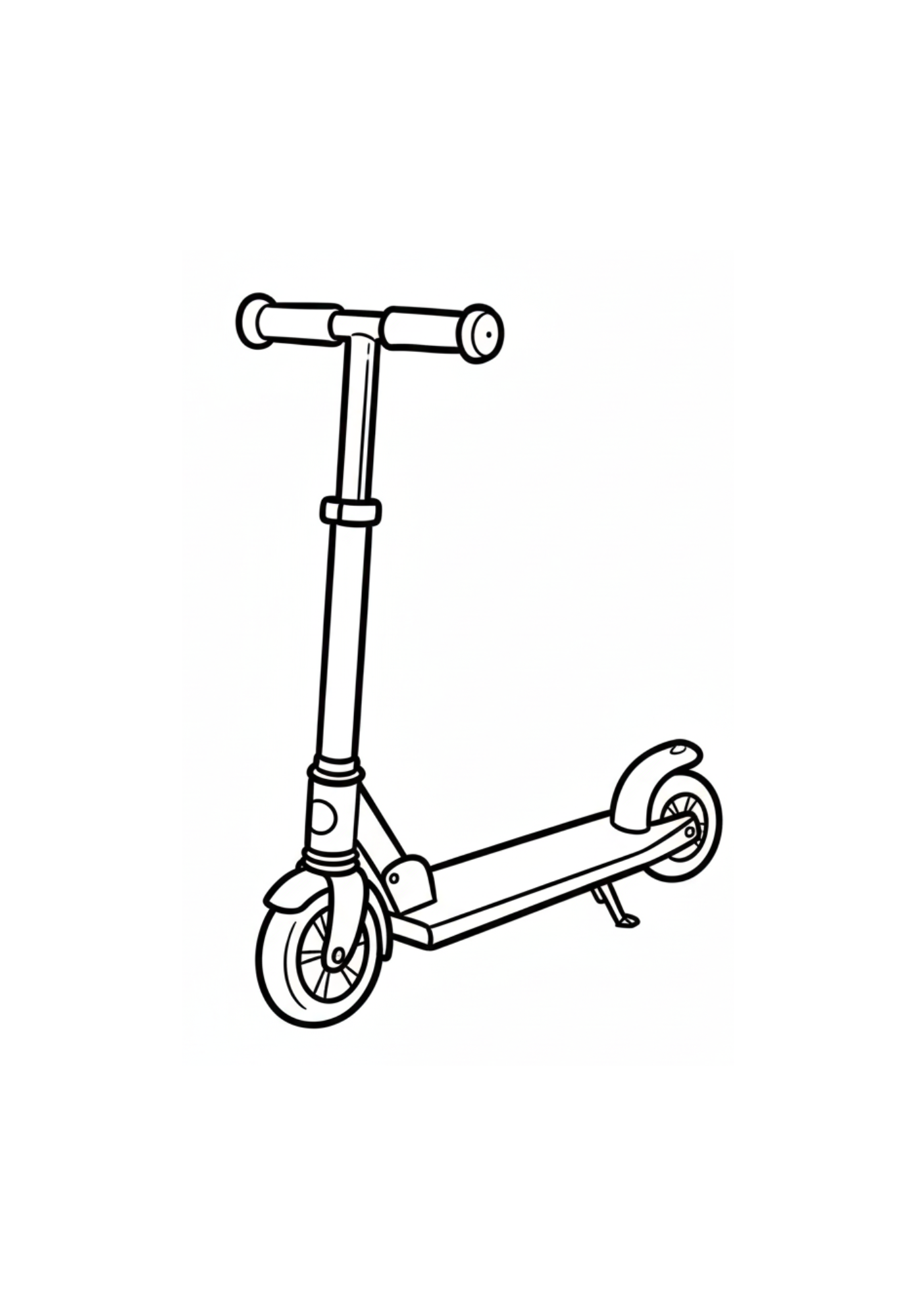 Draußen - für mich. Ab 4 - einzelne Motive. Malbuch für Kindergartenkinder.
