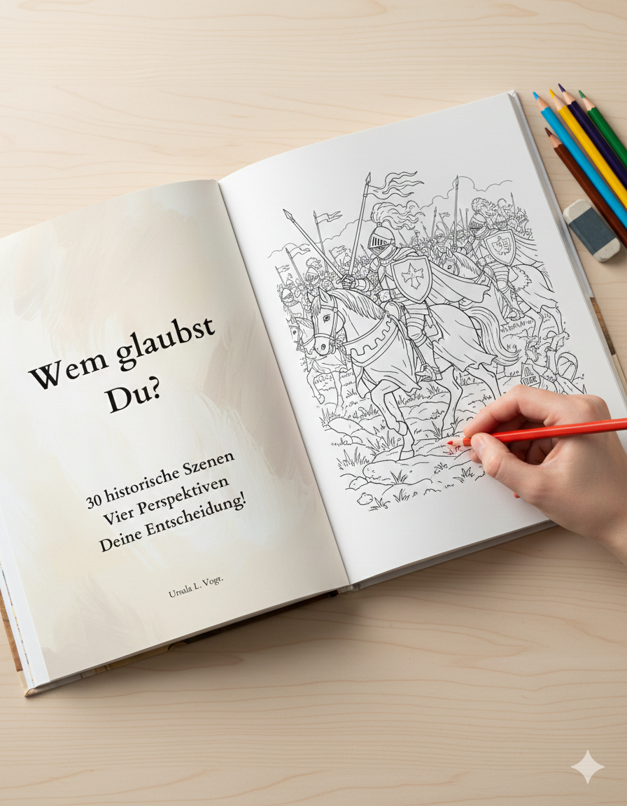 Wem glaubst Du? 30 historische Szenen. Vier Perspektiven. Deine Entscheidung.