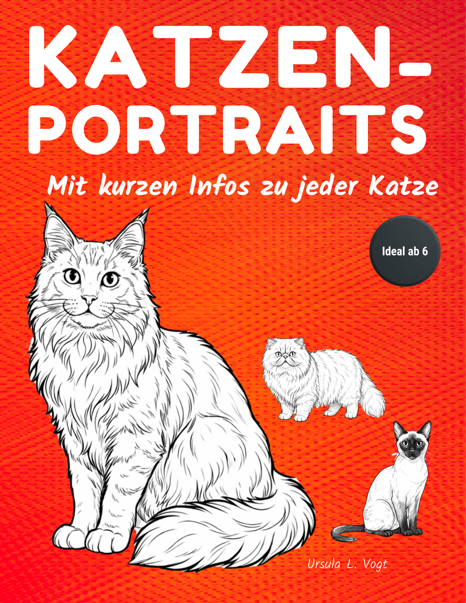 Katzen-Portraits. Mit kurzen Infos zu jeder Katze