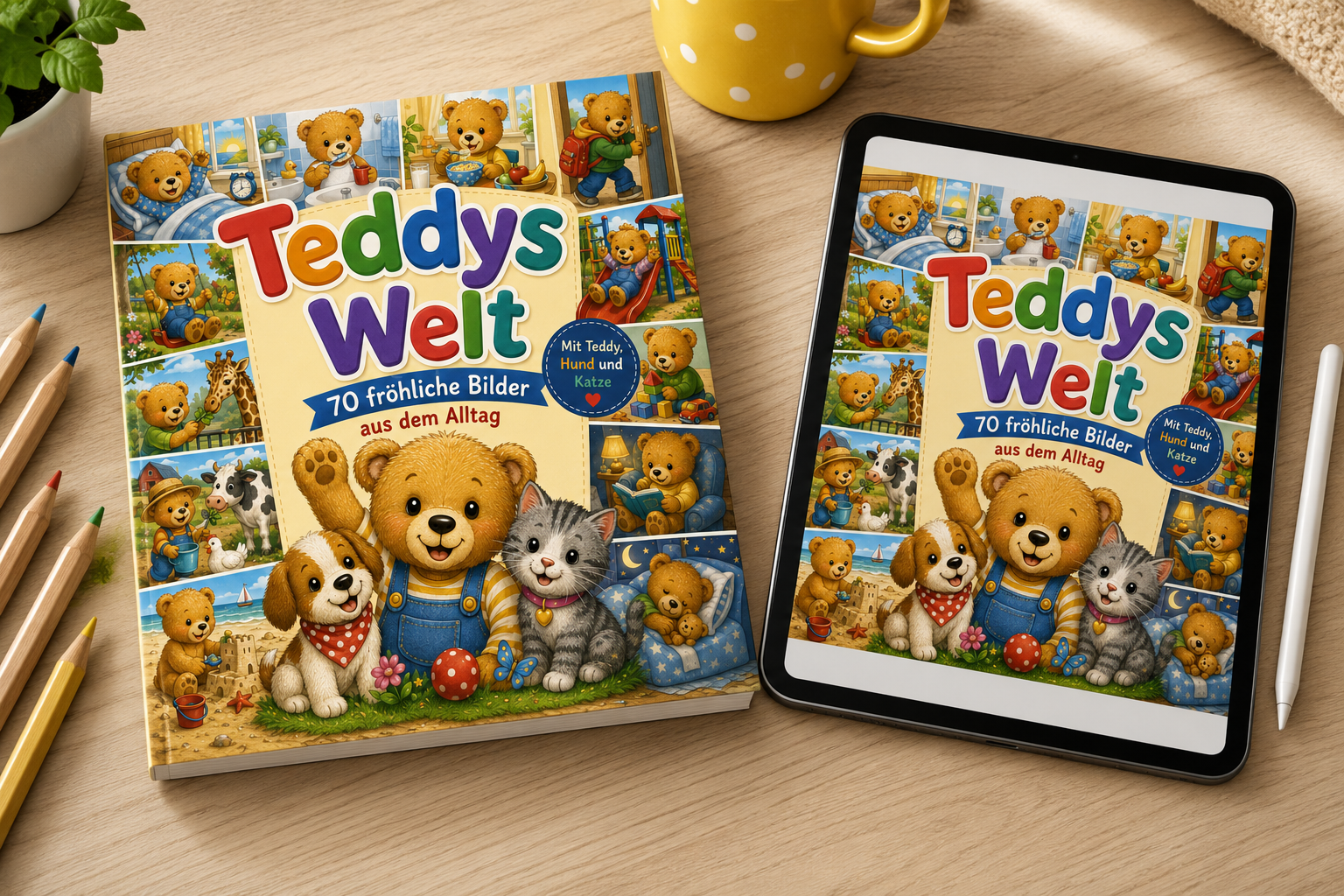 Teddys Welt - 70 fröhliche Bilder aus dem Alltag