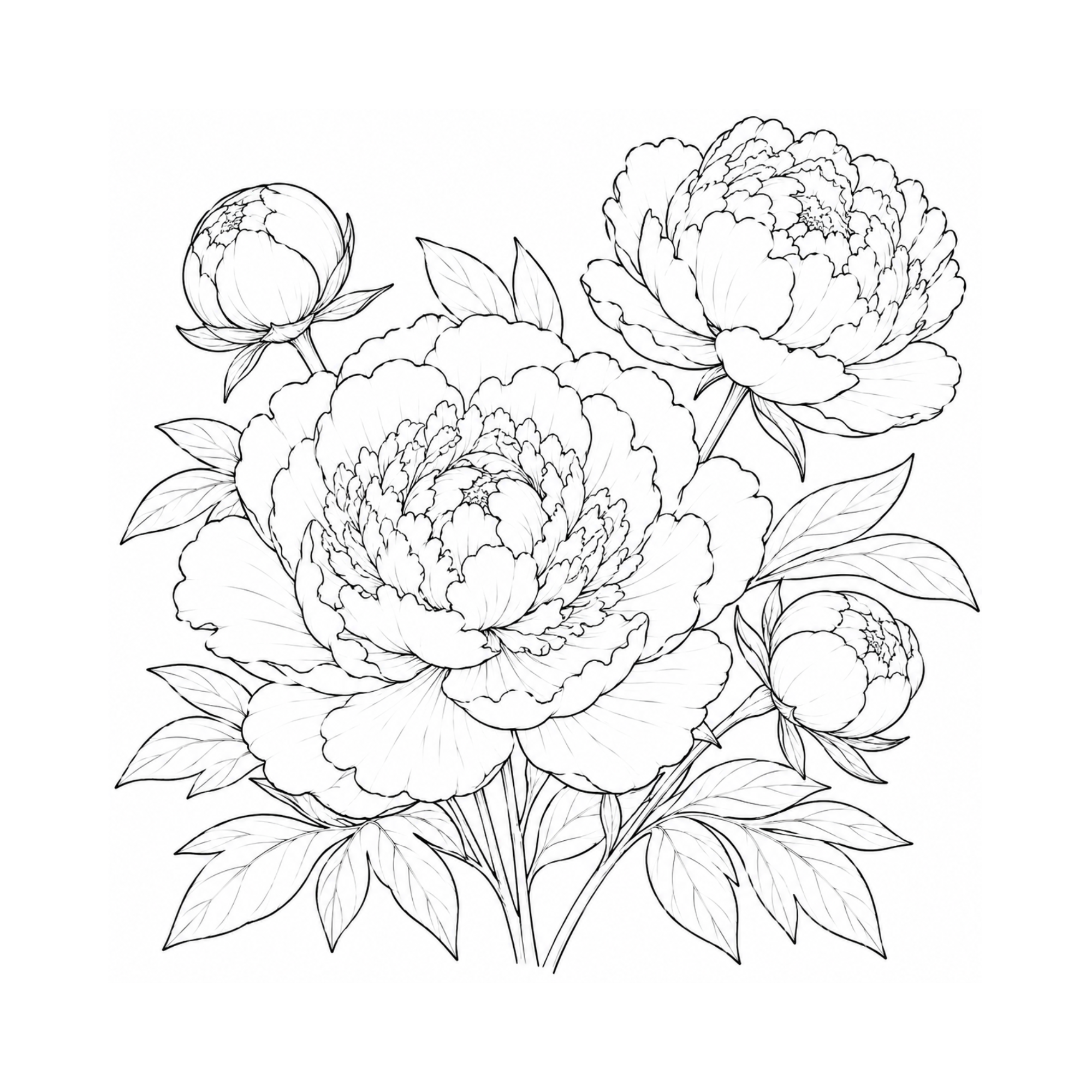 Blüten zum Ausmalen - Frühlingsblüten Band 1. 40 botanische Frühlingsblüten zum Ausmalen