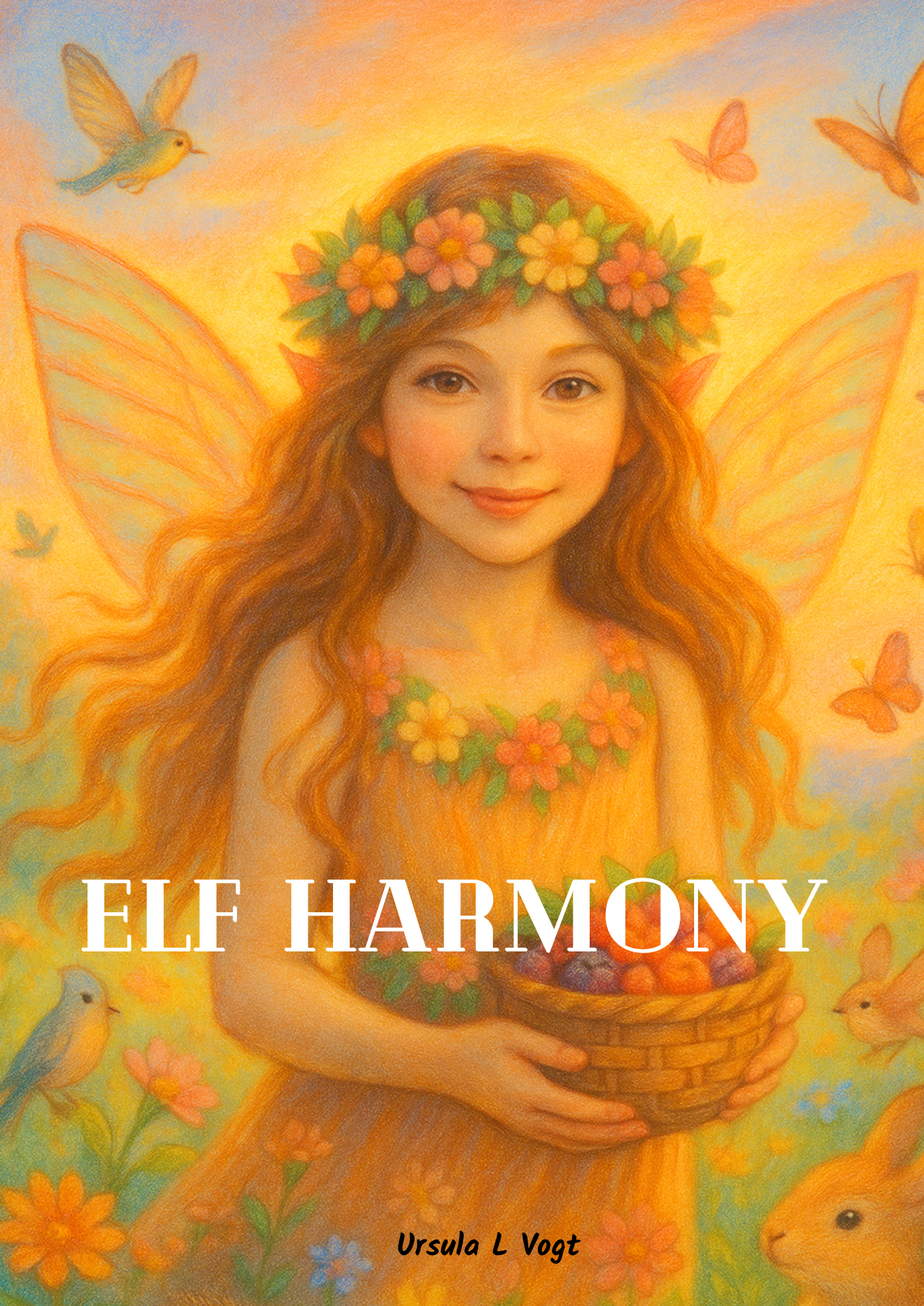 ELF HARMONY. 60 bezaubernde Elfen, einzelne Seiten zum Ausmalen