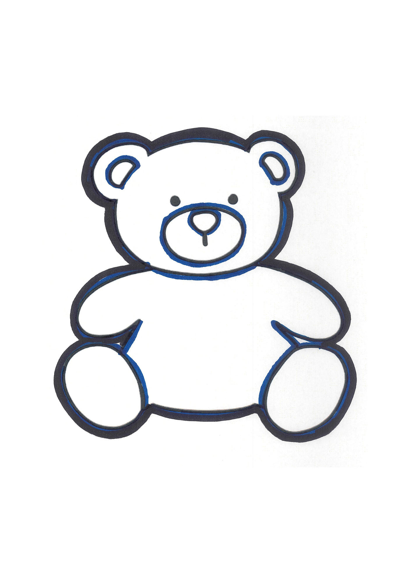 Babytiere für mich. Ab 2 - dicke Linien. Malbuch für Kindergartenkinder